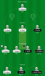Dream11 team for MAR vs AUM - ECS Malta 2020.